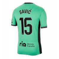 Camisa de time de futebol Atletico Madrid Stefan Savic #15 Replicas 3º Equipamento 2023-24 Manga Curta